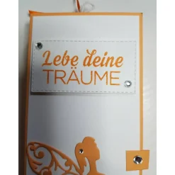 Schokoladenverpackung mit Kartenteil Elfe