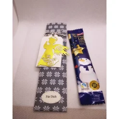 Schoko-Lollie in weihnachtlicher Verpackung - Goodie, Rentier, Engel und co.- ein Mitbringsel!!