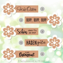 Schoko-Osterhase im Chiffonbeutel  - Ostergeschenk, Mitbringsel, Ostern, Gastgeschenk, Schokohase, Osterdeko, Schokolade