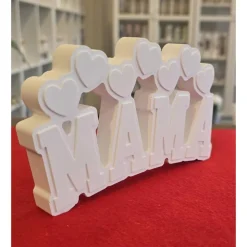 Schriftzug mit Herzen - MAMA - Muttertag - Geschenk -