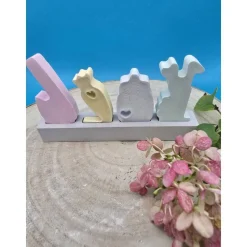 Schule / Kindergarten Steckerchen Pastell – Handgemachte Deko zum Sammeln & Verschenken