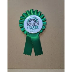 Schulkind Anstecker - Siegerschleife - Rosette