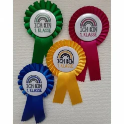 Schulkind Anstecker - Siegerschleife - Rosette