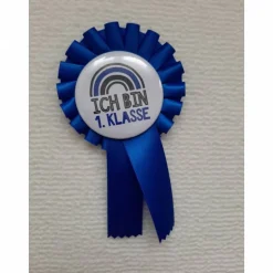 Schulkind Anstecker - Siegerschleife - Rosette