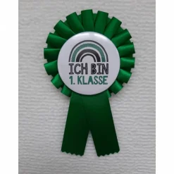 Schulkind Anstecker - Siegerschleife - Rosette