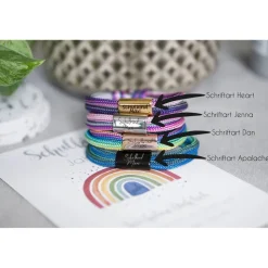 Schulkind Armband, Kinderarmband, Einschulung Geschenk | Glücksbringer | personalisiert | graviert