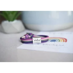 Schulkind Armband, Kinderarmband, Einschulung Geschenk | Glücksbringer | personalisiert | handbeschlagen