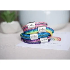 Schulkind Armband, Kinderarmband, Einschulung Geschenk | Glücksbringer | personalisiert | handbeschlagen
