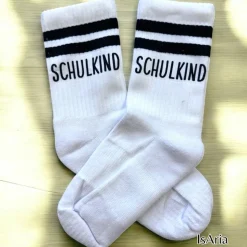Schulkind Socken,Tennissocken, Personalisierbar, Strümpfe, Geschenkidee Einschulung
