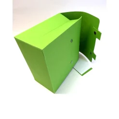 Schulranzen Schultasche aus Karton – Handgemachte Geschenkverpackung zur Einschulung (14,5 x 16 x 7,5 cm)