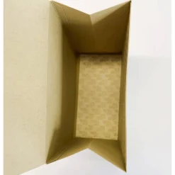 Schulranzen Schultasche aus Karton – Handgemachte Geschenkverpackung zur Einschulung (14,5 x 16 x 7,5 cm)