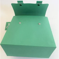 Schulranzen Schultasche aus Karton – Handgemachte Geschenkverpackung zur Einschulung (14,5 x 16 x 7,5 cm)