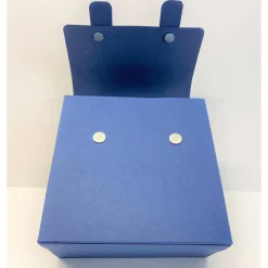 Schulranzen Schultasche aus Karton – Handgemachte Geschenkverpackung zur Einschulung (14,5 x 16 x 7,5 cm)