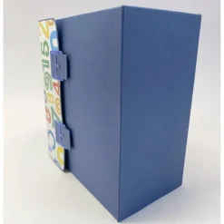 Schulranzen Schultasche aus Karton – Handgemachte Geschenkverpackung zur Einschulung (14,5 x 16 x 7,5 cm)