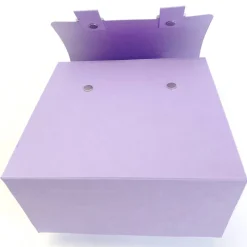 Schulranzen Schultasche aus Karton – Handgemachte Geschenkverpackung zur Einschulung (14,5 x 16 x 7,5 cm)