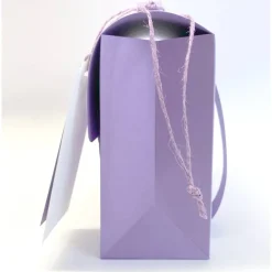 Schulranzen Schultasche aus Karton – Handgemachte Geschenkverpackung zur Einschulung (14,5 x 16 x 7,5 cm)