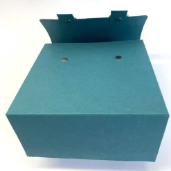 Schulranzen Schultasche aus Karton – Handgemachte Geschenkverpackung zur Einschulung (14,5 x 16 x 7,5 cm)