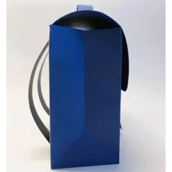 Schulranzen Schultasche aus Karton – Handgemachte Geschenkverpackung zur Einschulung (14,5 x 16 x 7,5 cm)