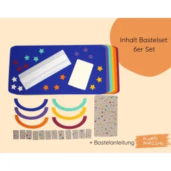 Schulrucksack Bastelset | Einladung zur Einschulung | Schulranzen basteln | Einladungskarten zum Schulanfang