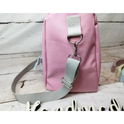 Schultertasche, Kitatasche, Rucksack, Musikbox-Tasche, Elefant, rosa