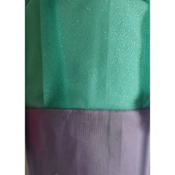 Schultüte aus Baumwolle mit Seepferdchen 70cm flieder/türkis