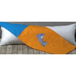 Schultüte aus Stoff Delphin – Kissen & Erinnerung zur Einschulung