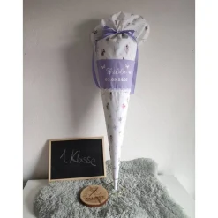 Schultüte aus Stoff Feen und Schmetterlinge 70cm