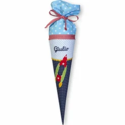 Schultüte aus Stoff für Geschwister, Stoffschultüte für Geschwister, Geschwistertüte,Geschwisterschultüte, Kindergartentüte für Mädchen