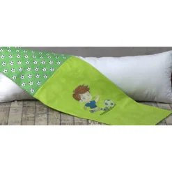 Schultüte aus Stoff Fußball– Kissen & Erinnerung zur Einschulung