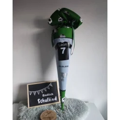 Schultüte aus Stoff Fußball Trikot 70cm