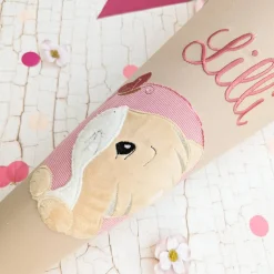 Schultüte aus Stoff Katze