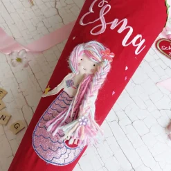 Schultüte aus Stoff Meerjungfrau