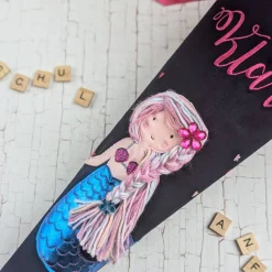 Schultüte aus Stoff Meerjungfrau Nixe