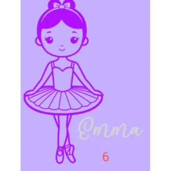 Schultüte aus Stoff mit Motiv nach Wahl: Fee / Einhorn / Pferd / Meerjungfrau und mehr 70cm flieder