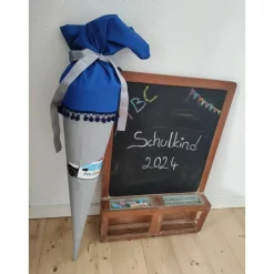 Schultüte aus Stoff Polizei 70cm