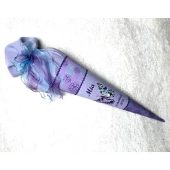 Schultüte aus Stoff Schmetterling