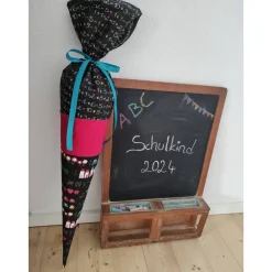 Schultüte aus Stoff Schule 70cm
