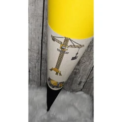 Schultüte Bagger Baustelle aus Stoff / 70cm für Jungs