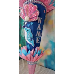 Schultüte Delfin Zuckertüte