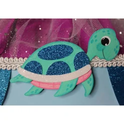 Schultüte Delfine „Skippy“ und „Ole“ 6-eckig 85 cm