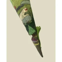 Schultüte Dinosaurier aus Filz für Jungen, Zuckertütenhülle in der Welt der Dinos