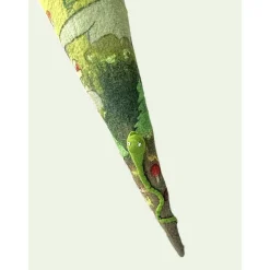 Schultüte Dinosaurier aus Filz für Jungen, Zuckertütenhülle in der Welt der Dinos