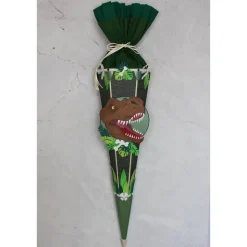 Schultüte Dinosaurierkopf „T-Rex“ 85 cm 6-eckig