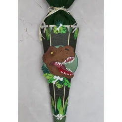 Schultüte Dinosaurierkopf „T-Rex“ 85 cm 6-eckig