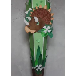 Schultüte Dinosaurierkopf „Zera“ 85 cm 6-eckig