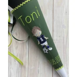 Schultüte Einschulung 2022 Dino T-Rex Vulkan