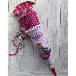 Schultüte Einschulung 2022 3D-Meerjungfrau Stern, Muschel