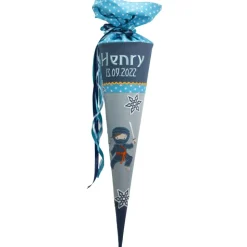 Schultüte Einschulung 2022 Ninja Ninjajunge Sterne