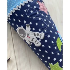 Schultüte Einschulung 2022 Rakete inkl. Astronaut + Planet + Erde