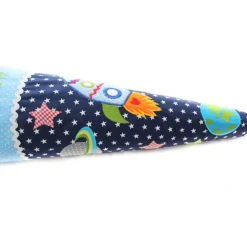 Schultüte Einschulung 2022 Rakete inkl. Astronaut + Planet + Erde